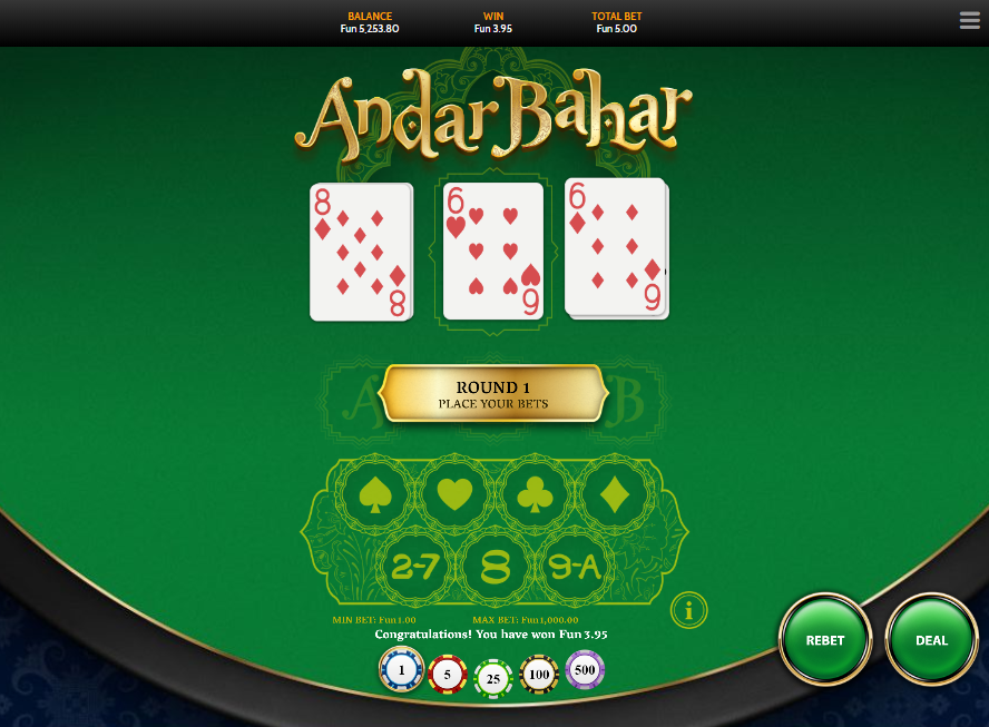 Andar Bahar round 1